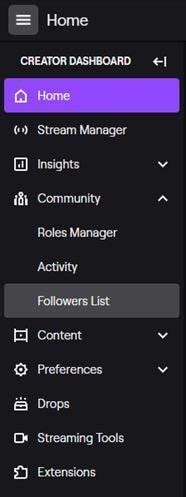 twitch following list|twitch channel followers list.